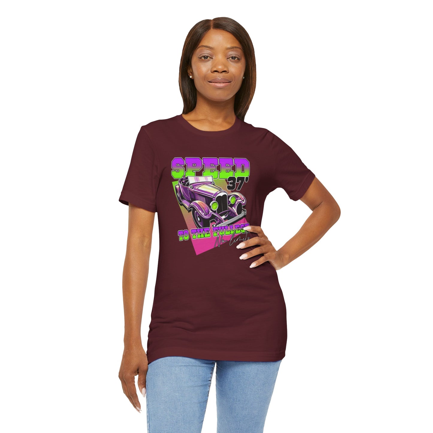 Speed To The Fullest No Limits Unisex Jersey Short Sleeve Tee