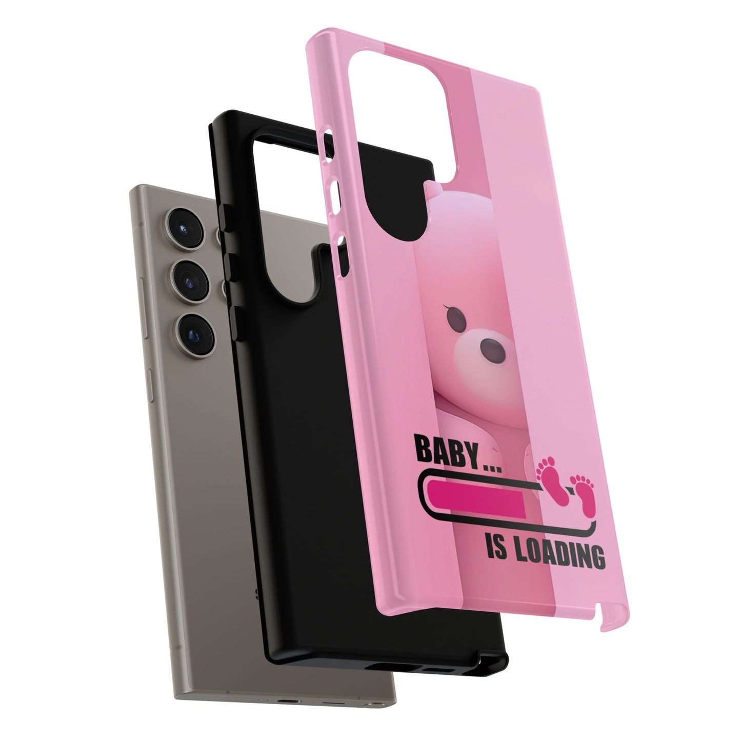 Cute Baby Loading Tough Case - Expecting Parents Accessory