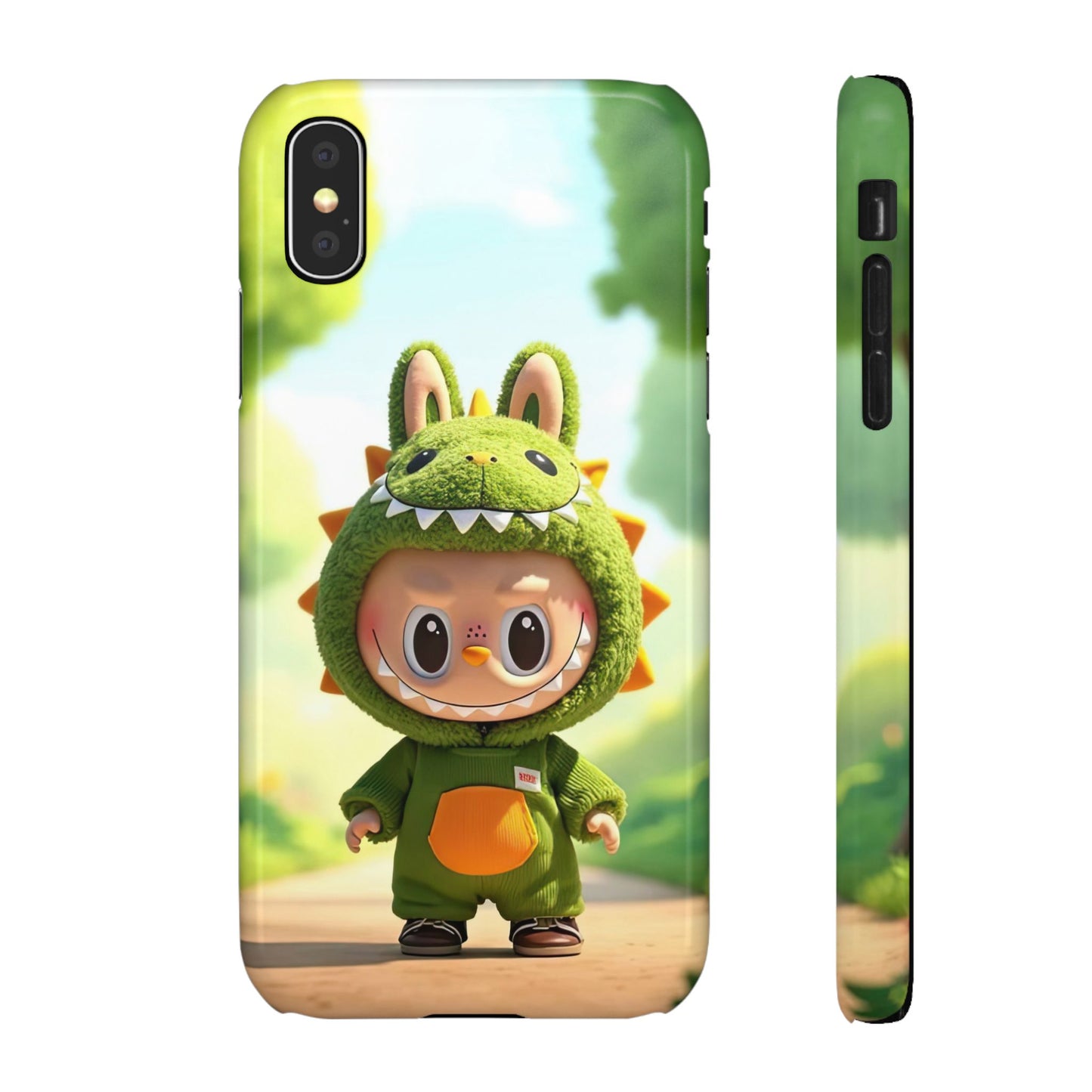 The Monsters Snap Case for iPhone Models – Playful Dinosaur Design