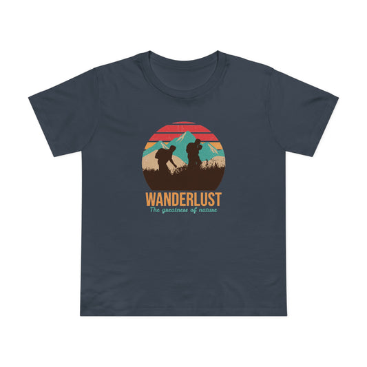 Wanderlust The Greatness Of Nature  Women’s Maple Tee