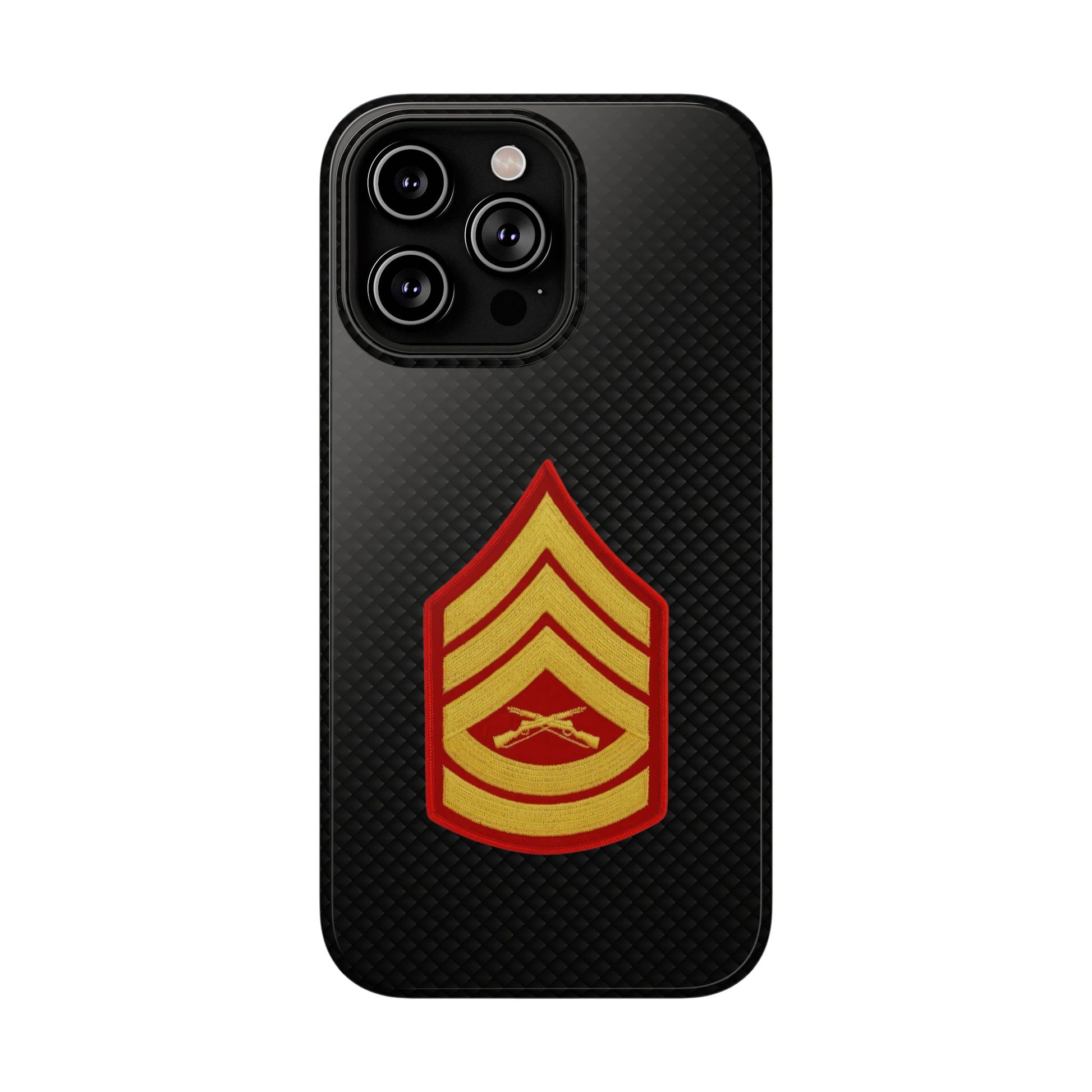 Rank Insignia Impact-Resistant Cases, Gunnery Sergeant