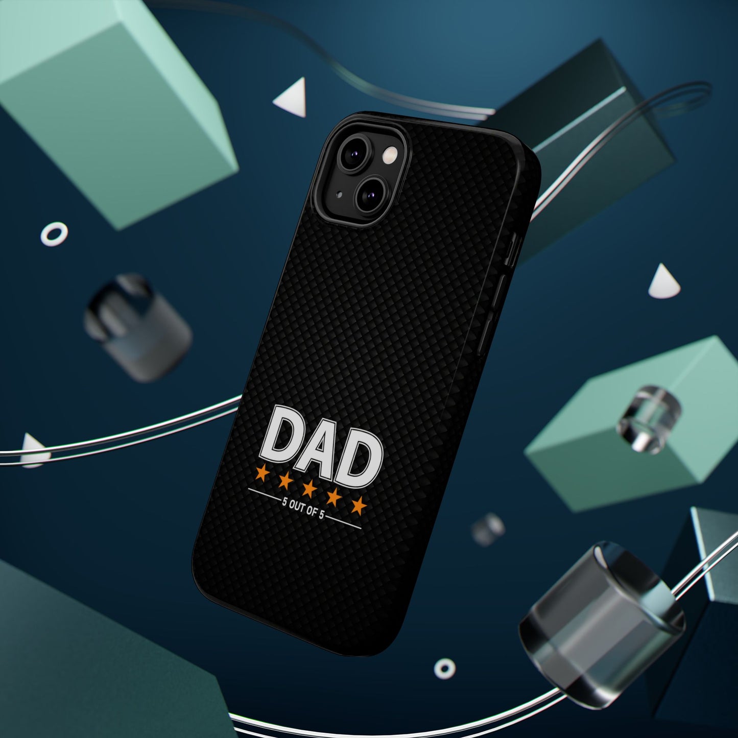 Dad 5 Out of 5 Stars Magnetic Phone Case