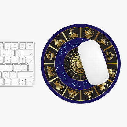 Astrology Wheel Mouse Pad