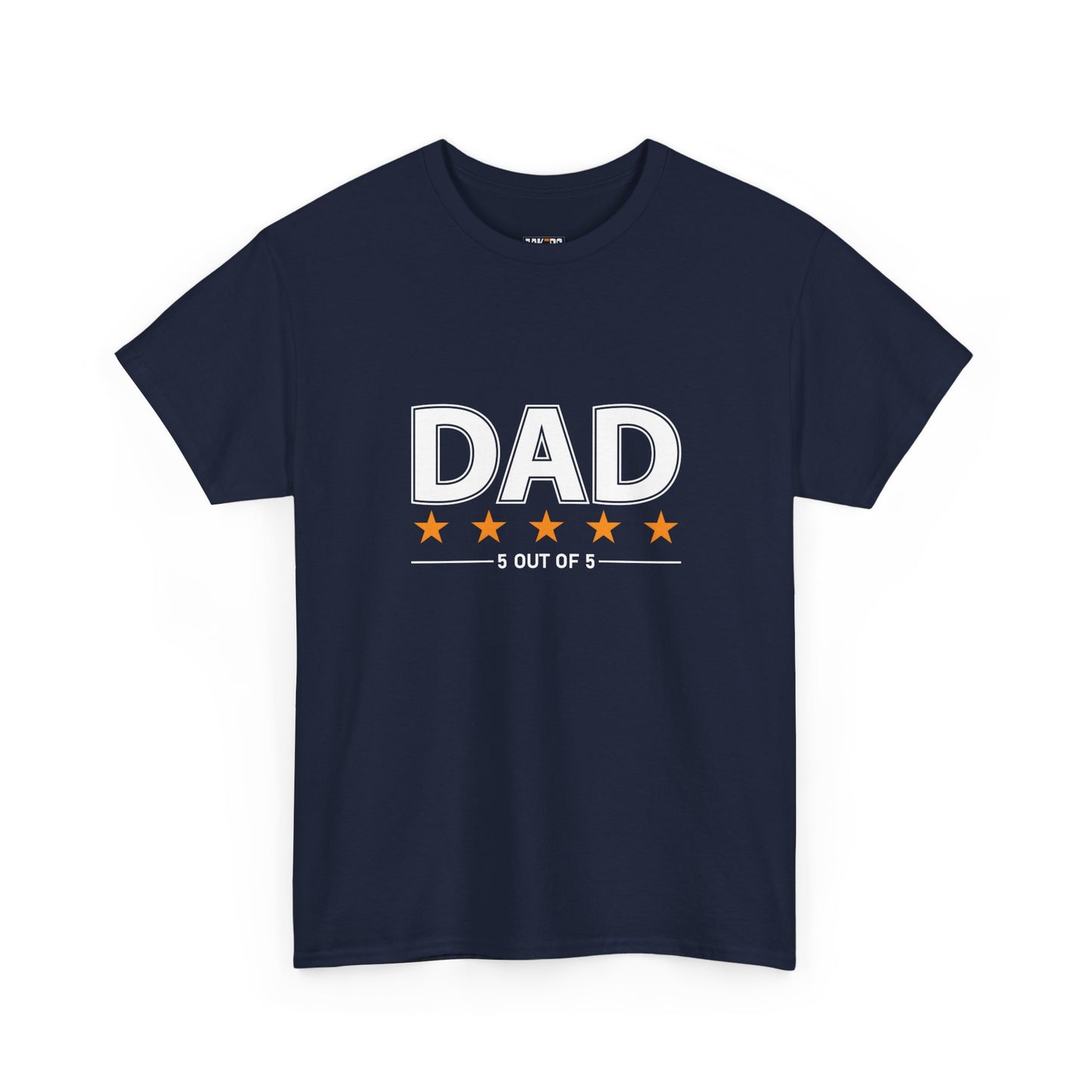 Father's Day Unisex Tee - 5 Stars Dad T-shirt