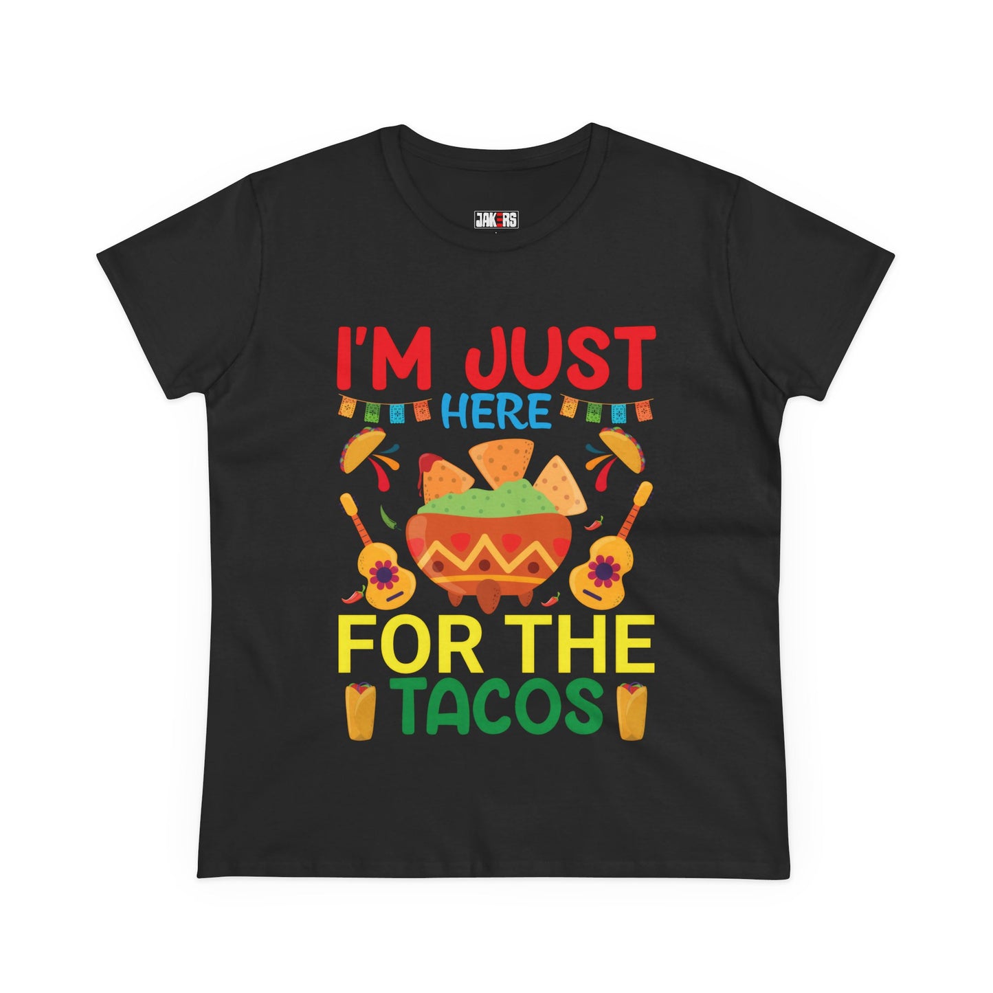 Fun Taco Lovers Cotton Tee - Perfect for Cinco de Mayo Celebrations