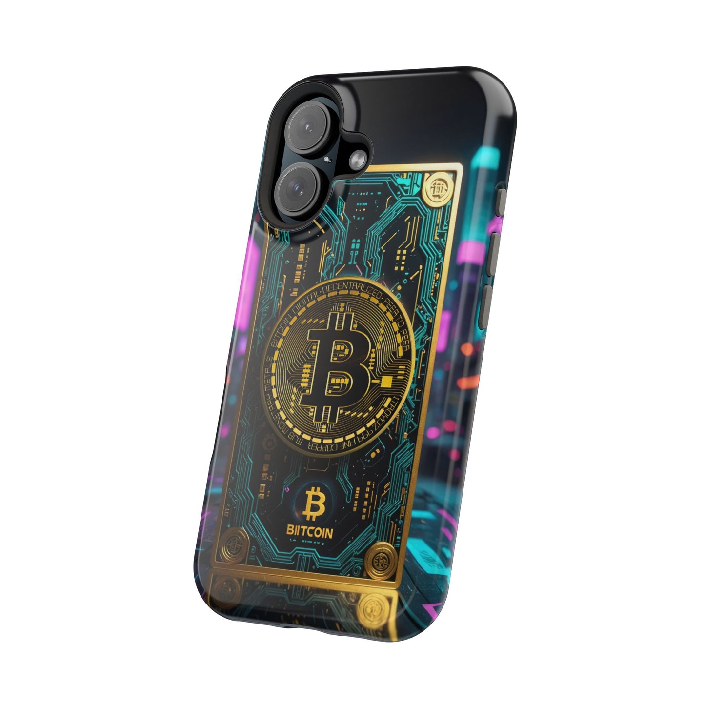 Bitcoin Magnetic Phone Case, Unique Phone Cover