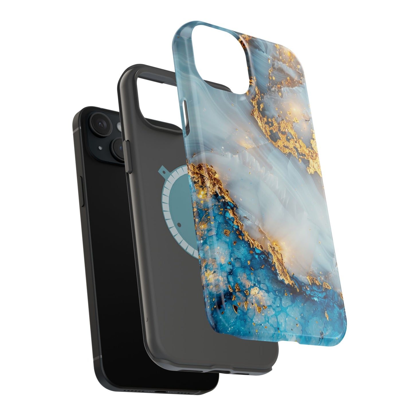 Marble Luxe Magnetic iPhone Cases, Elegant Design
