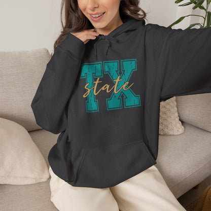 TX State Hooded Sweatshirt