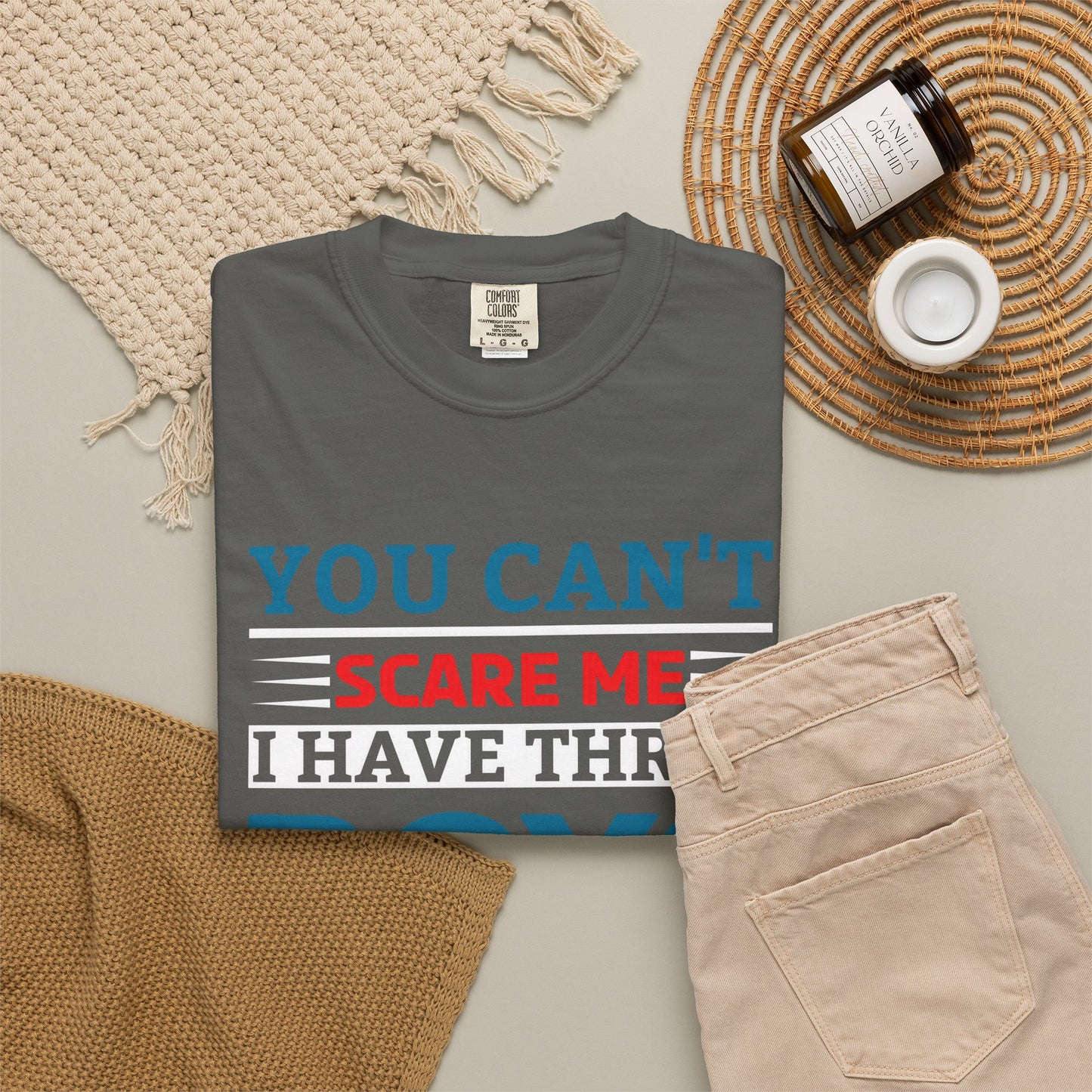You Can't Scare Me I Have Three Boys - Funny Unisex T-shirt