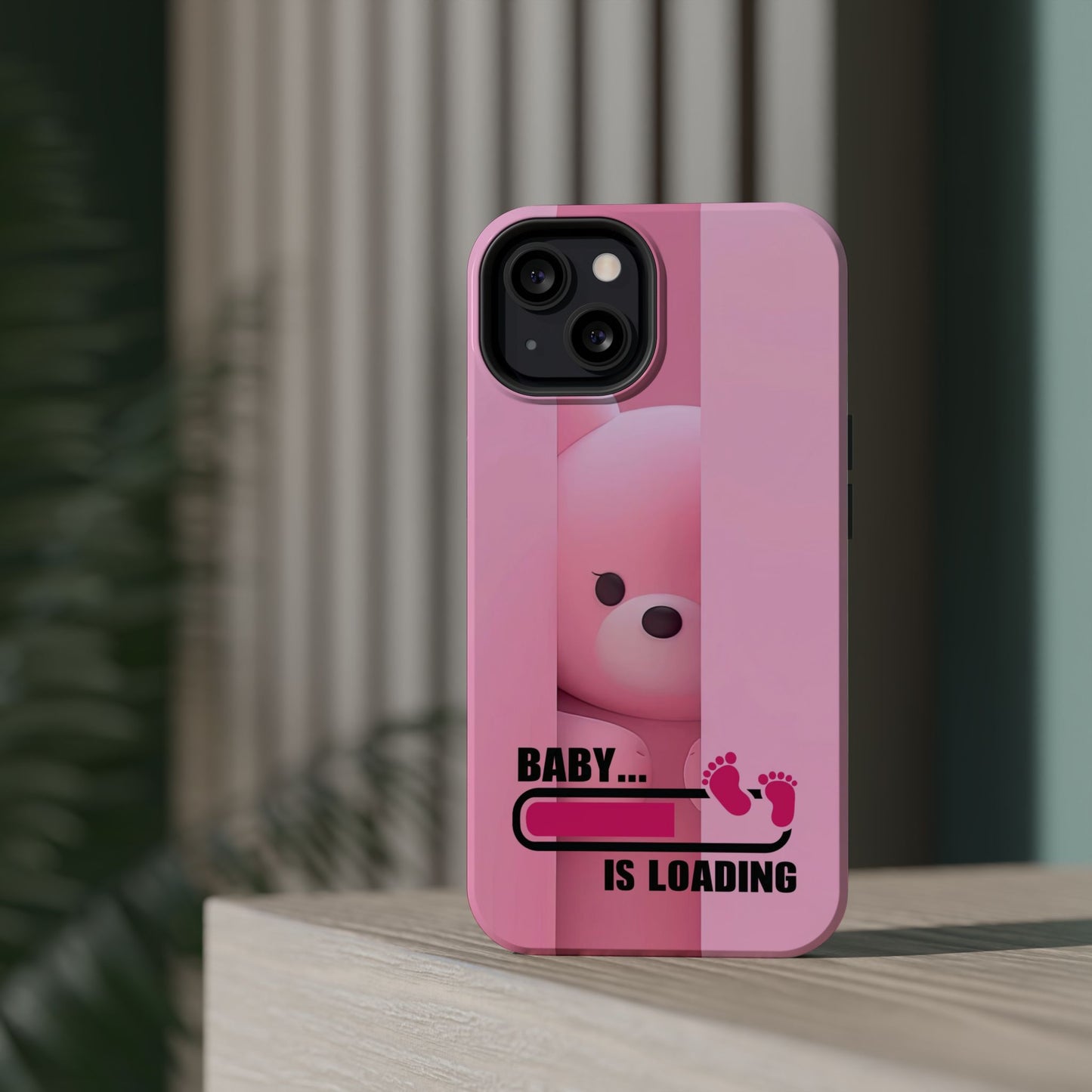 Cute Baby Loading Magnetic Phone Case, Expecting Parents Gift