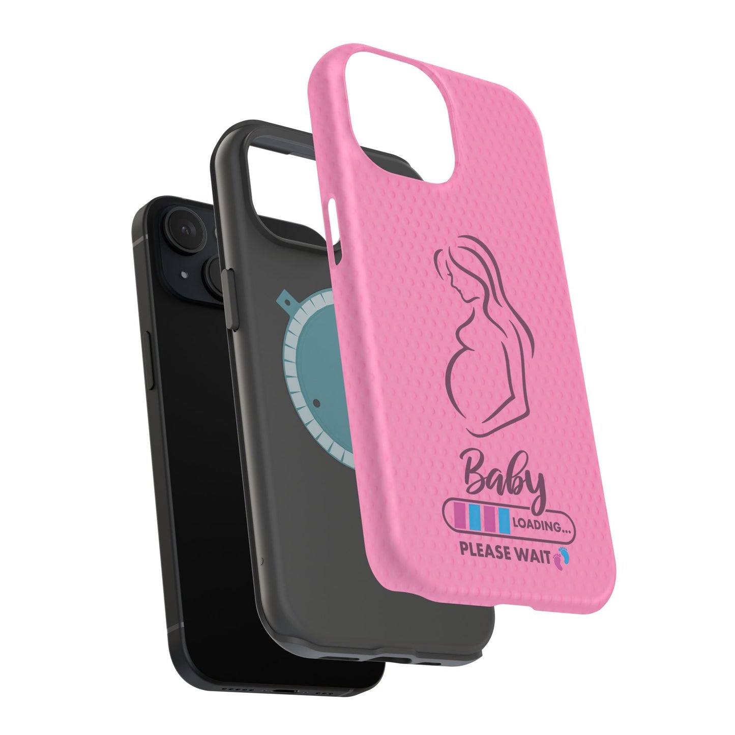 Baby Loading Magnetic Phone Case, Pregnancy Announcement Gift
