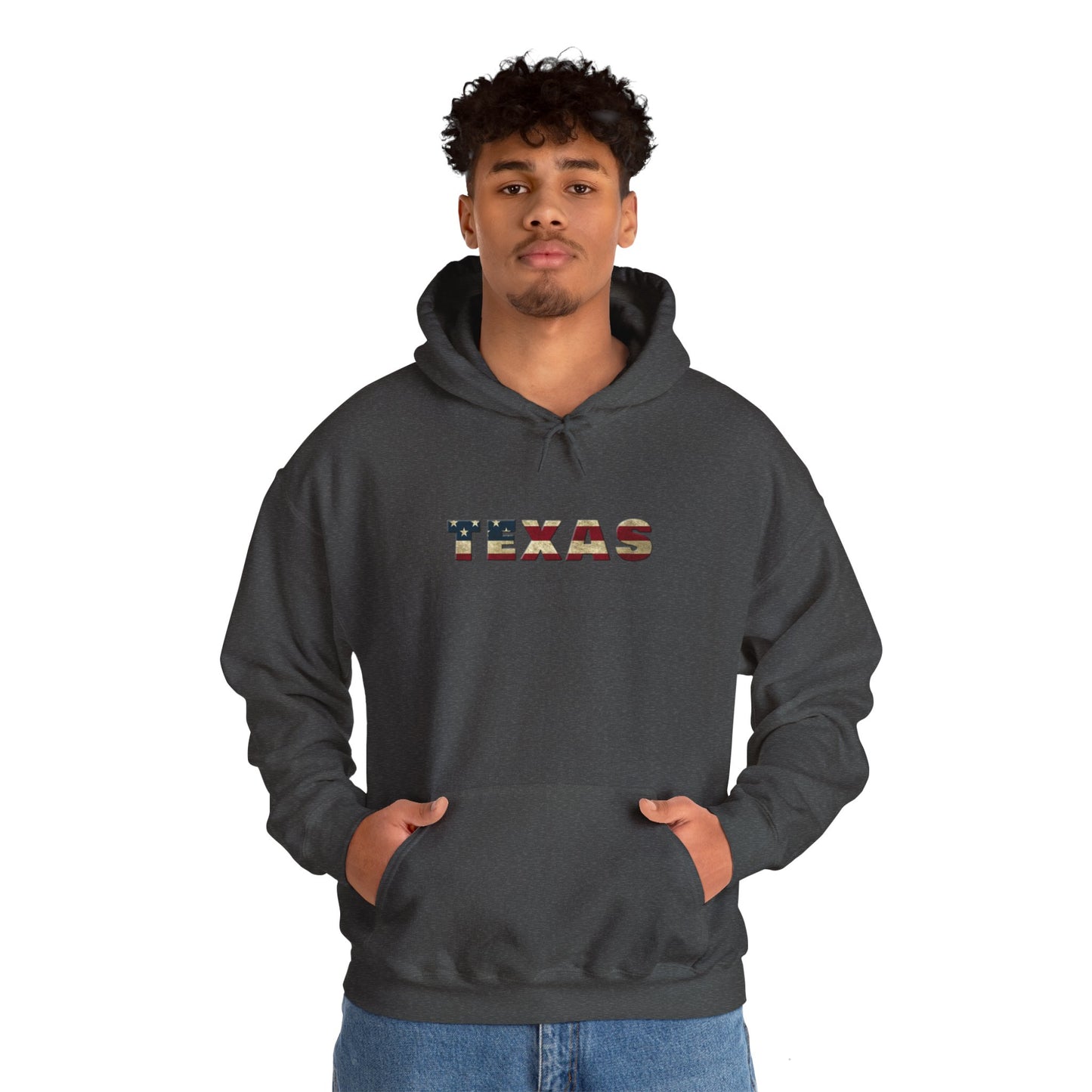 Texas Unisex Heavy Blend™ Hooded Sweatshirt