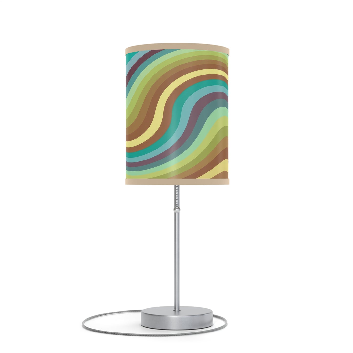 Classic Wave Lamp on a Stand, US|CA plug / White