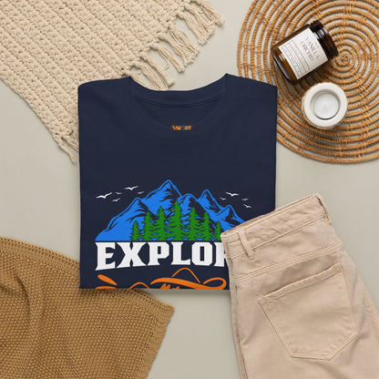 Explore More Adventure Tee - Unisex Heavy Cotton T-Shirt