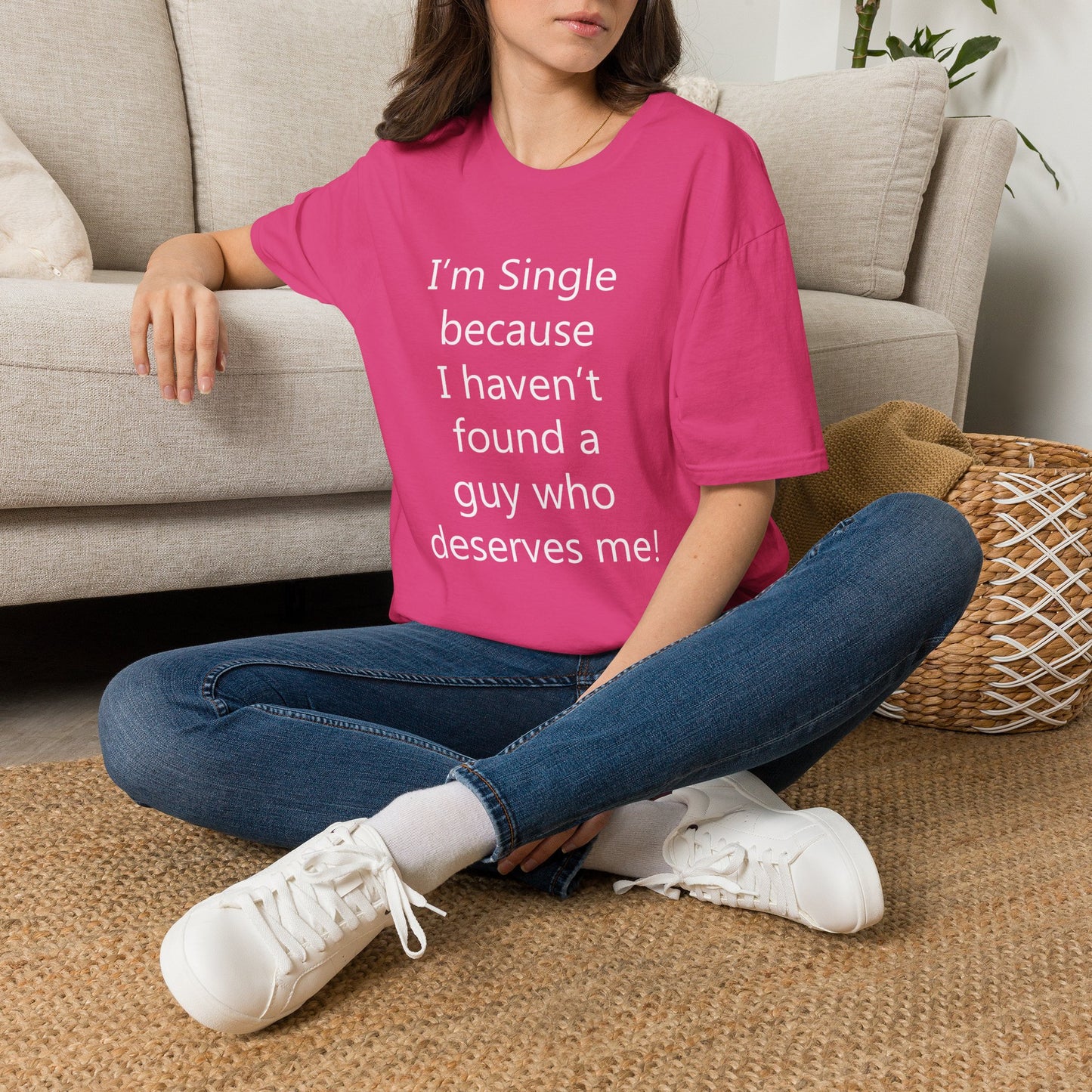 Humorous Dating Shirt, I'm Single