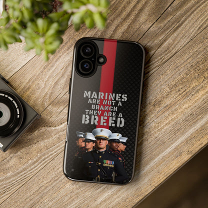 Marine Corps Tough iPhone Case - Proud Military Supporter