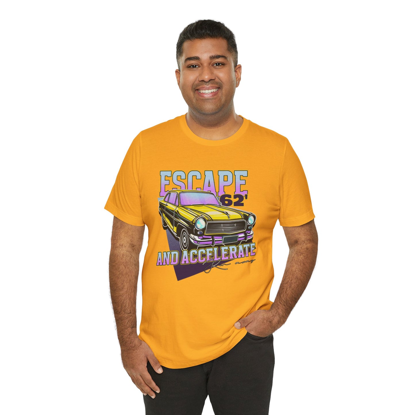 Escape And Accelerate Unisex Jersey Short Sleeve Tee