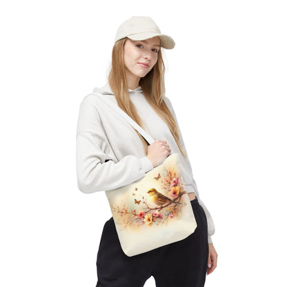 Blooming Melody Tote Bag