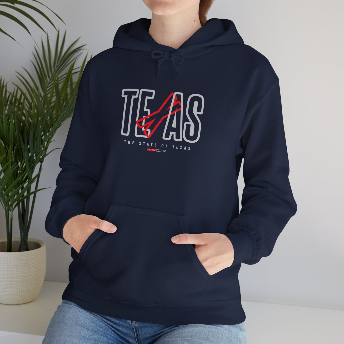 Texas State Unisex Heavy Blend Hoodie - Comfortable & Stylish for Any Occasion