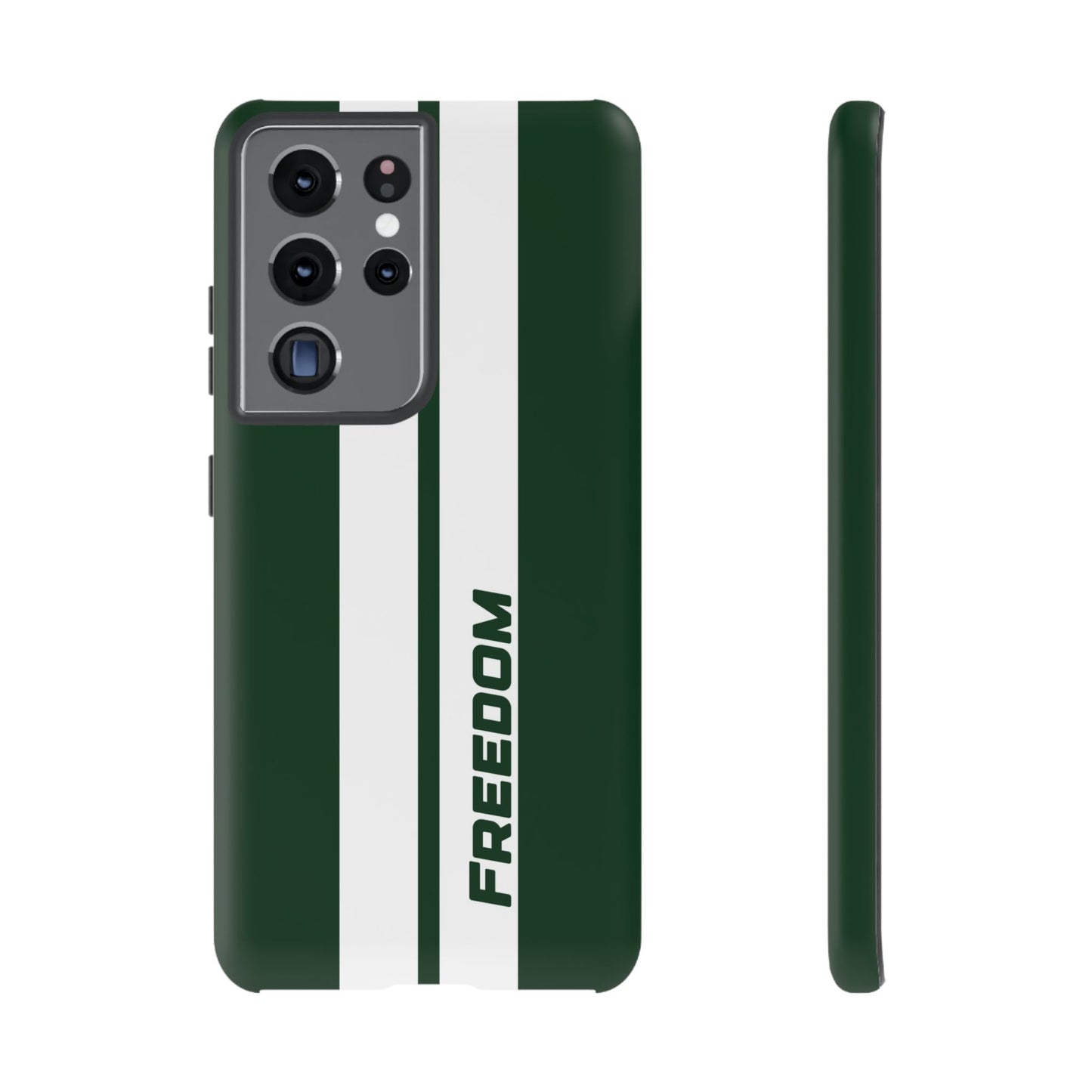 Freedom Tough Case, Olive Green Motorsport-Inspired Cove