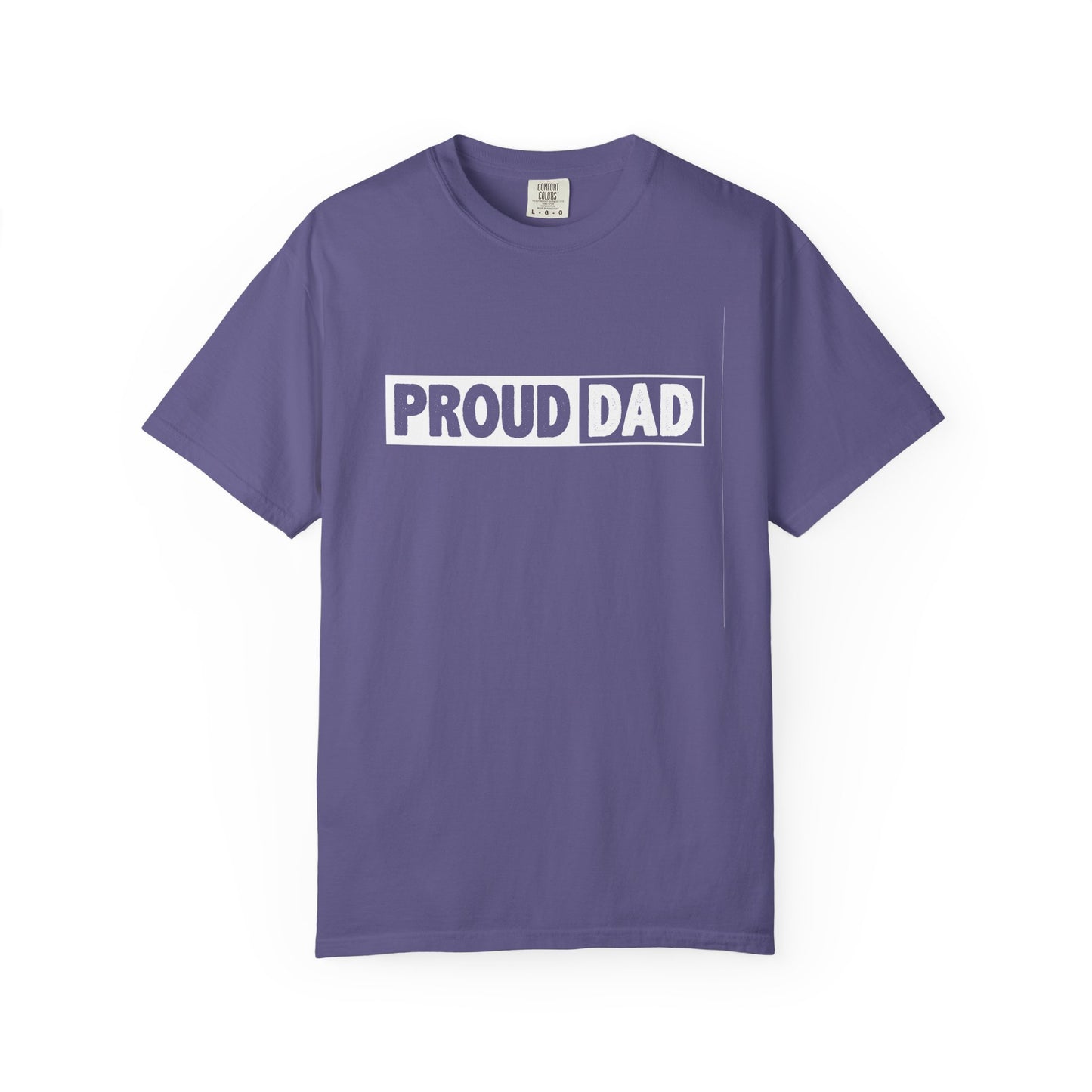 Proud Dad T-Shirt | Comfortable Unisex Garment-Dyed Tee