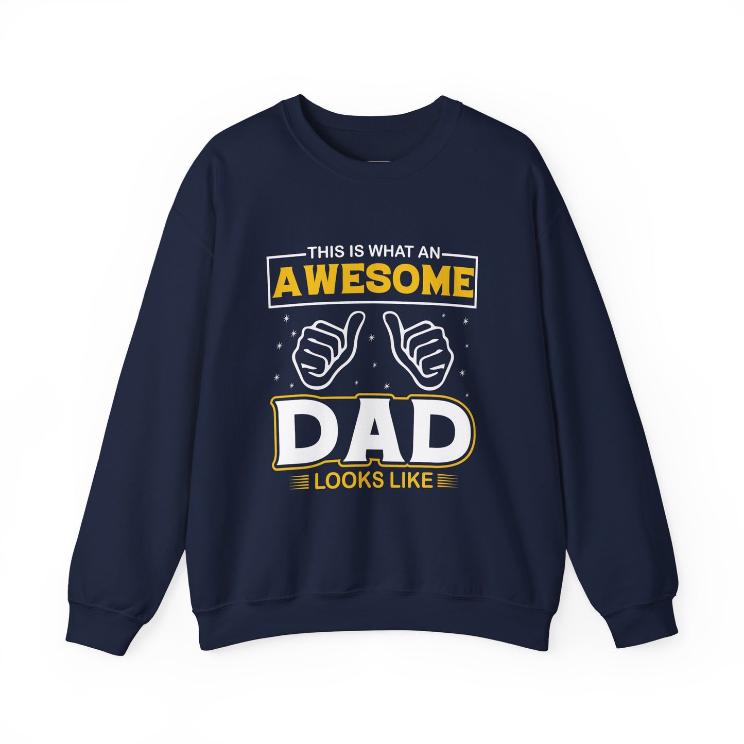 Awesome Dad Unisex Crewneck Sweatshirt