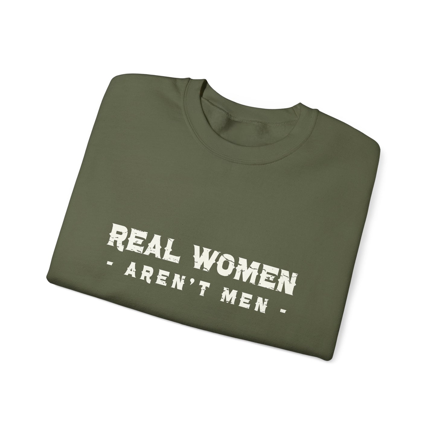 Real Women Unisex Heavy Blend™ Crewneck Sweatshirt 50% cotton and 50% polyester