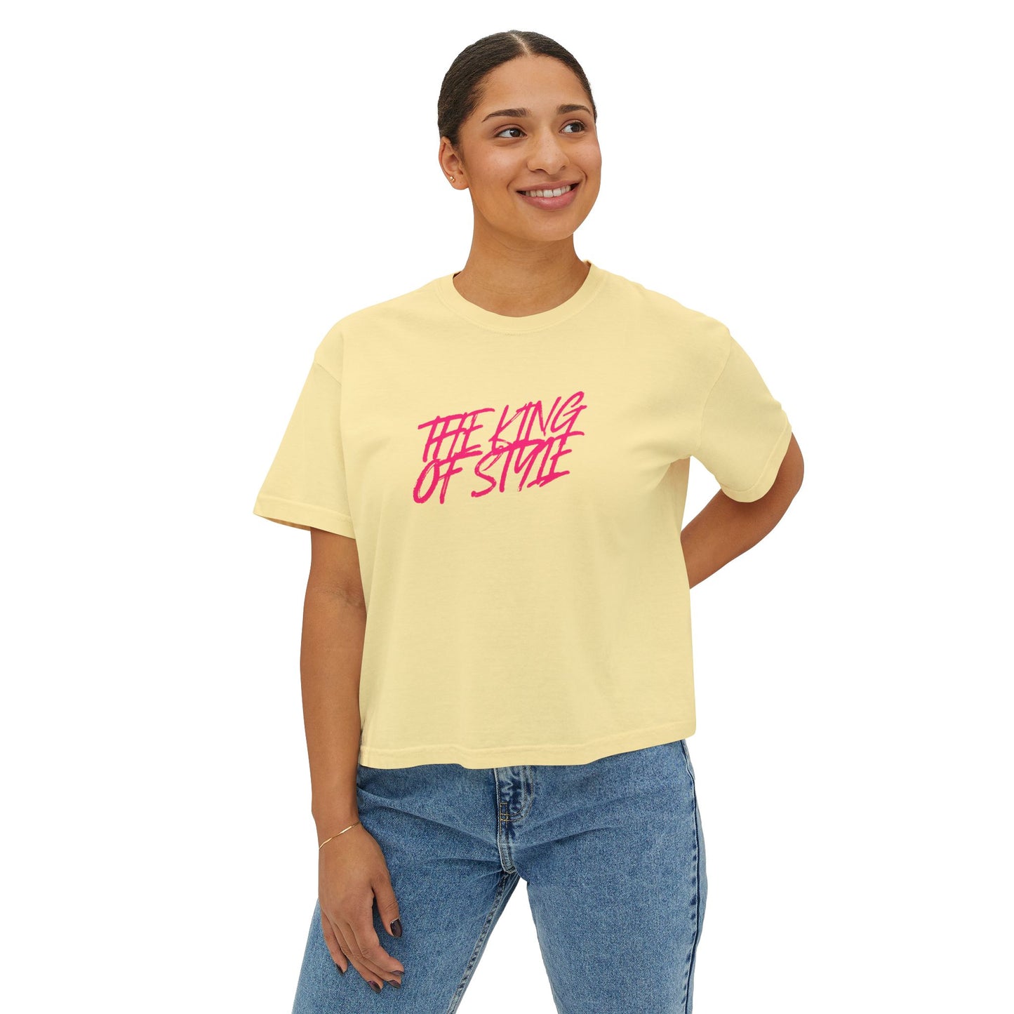 The King Of Style Women's Boxy Tee