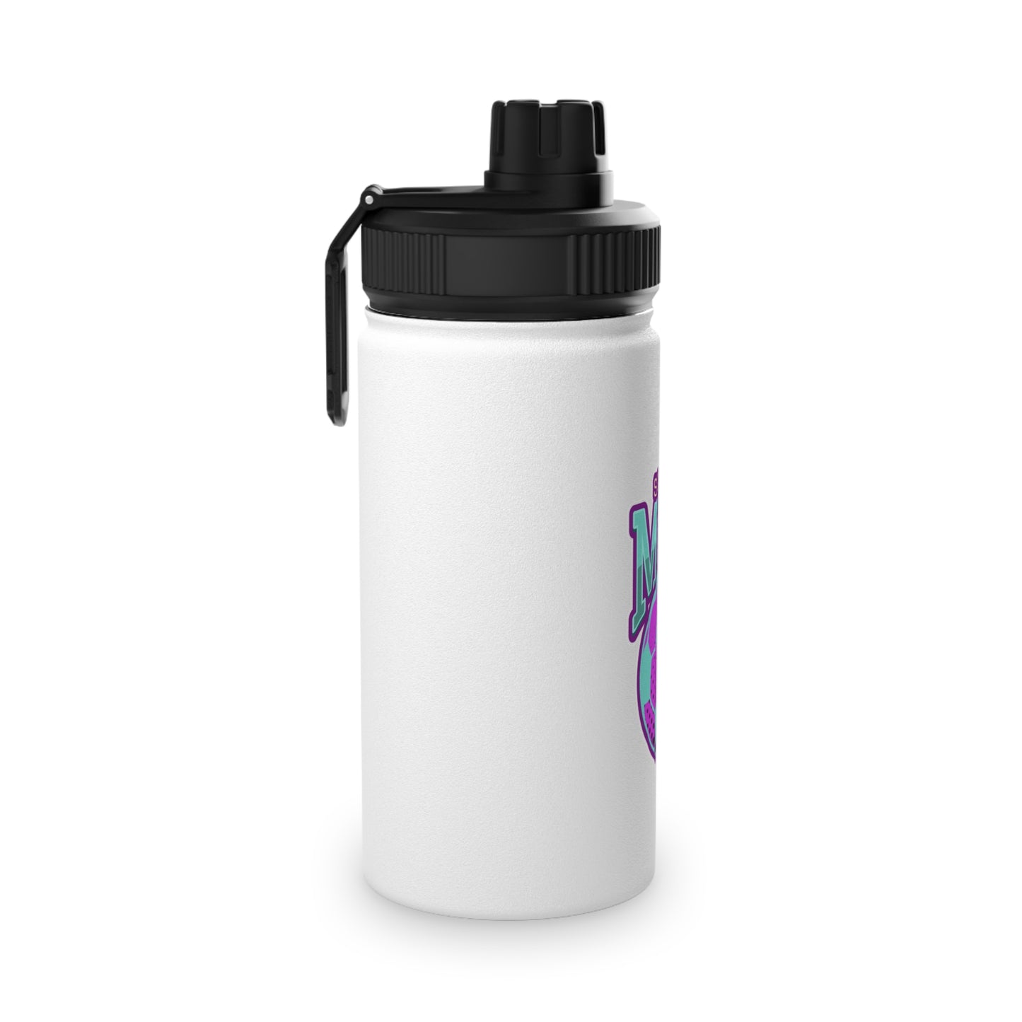 Soccer Mom Stainless Steel Water Bottle, Sports Lid