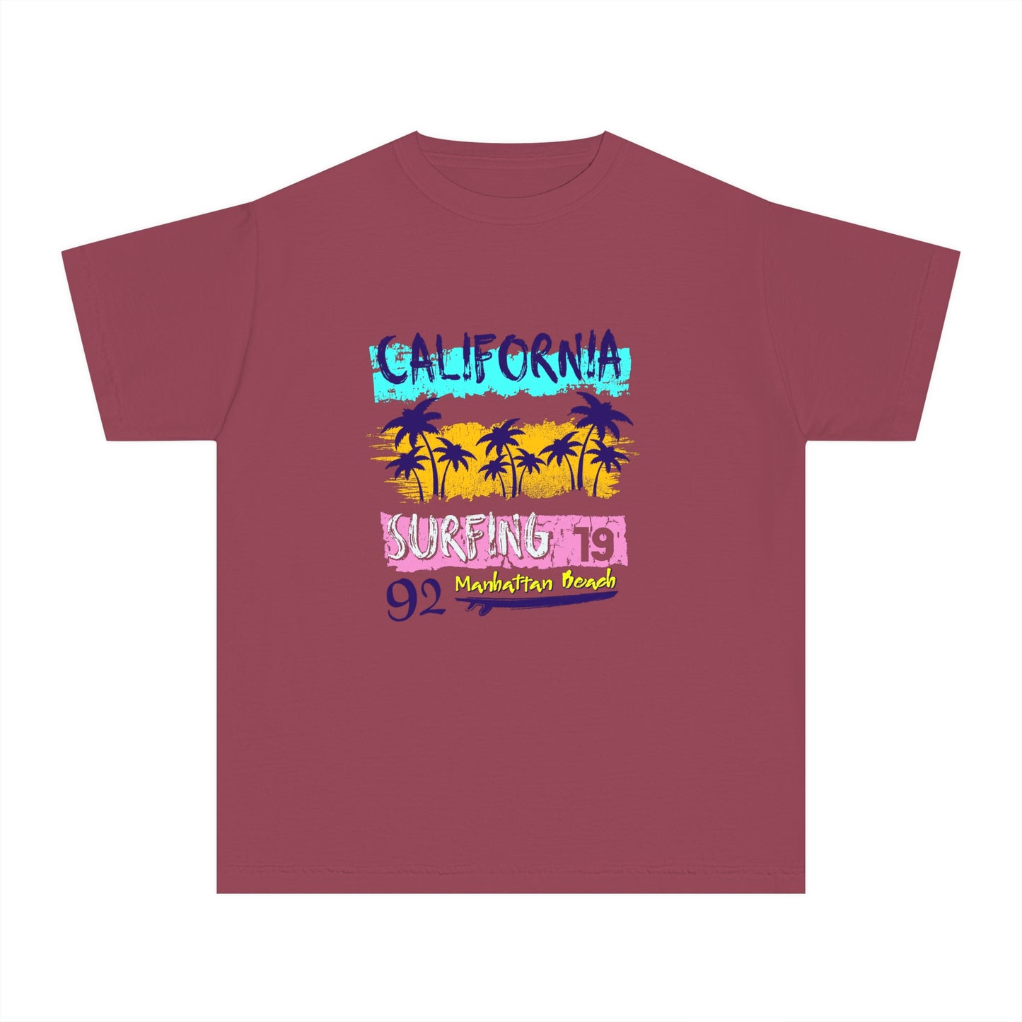 California Surfing Youth Midweight Tee