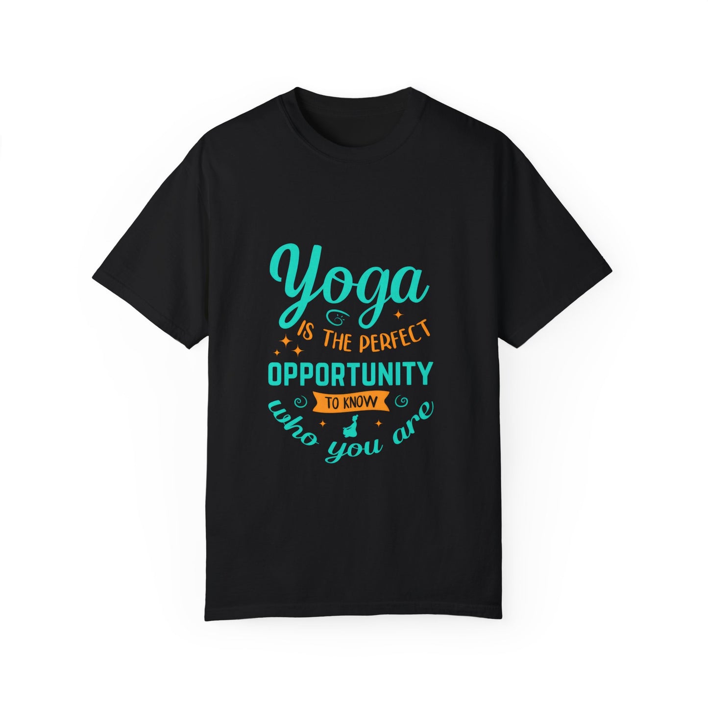Yoga Opportunity Unisex Garment-Dyed T-Shirt - Perfect for Wellness Enthusiasts