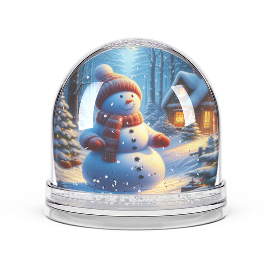 Winter’s Gentle Snowman Snow Globe