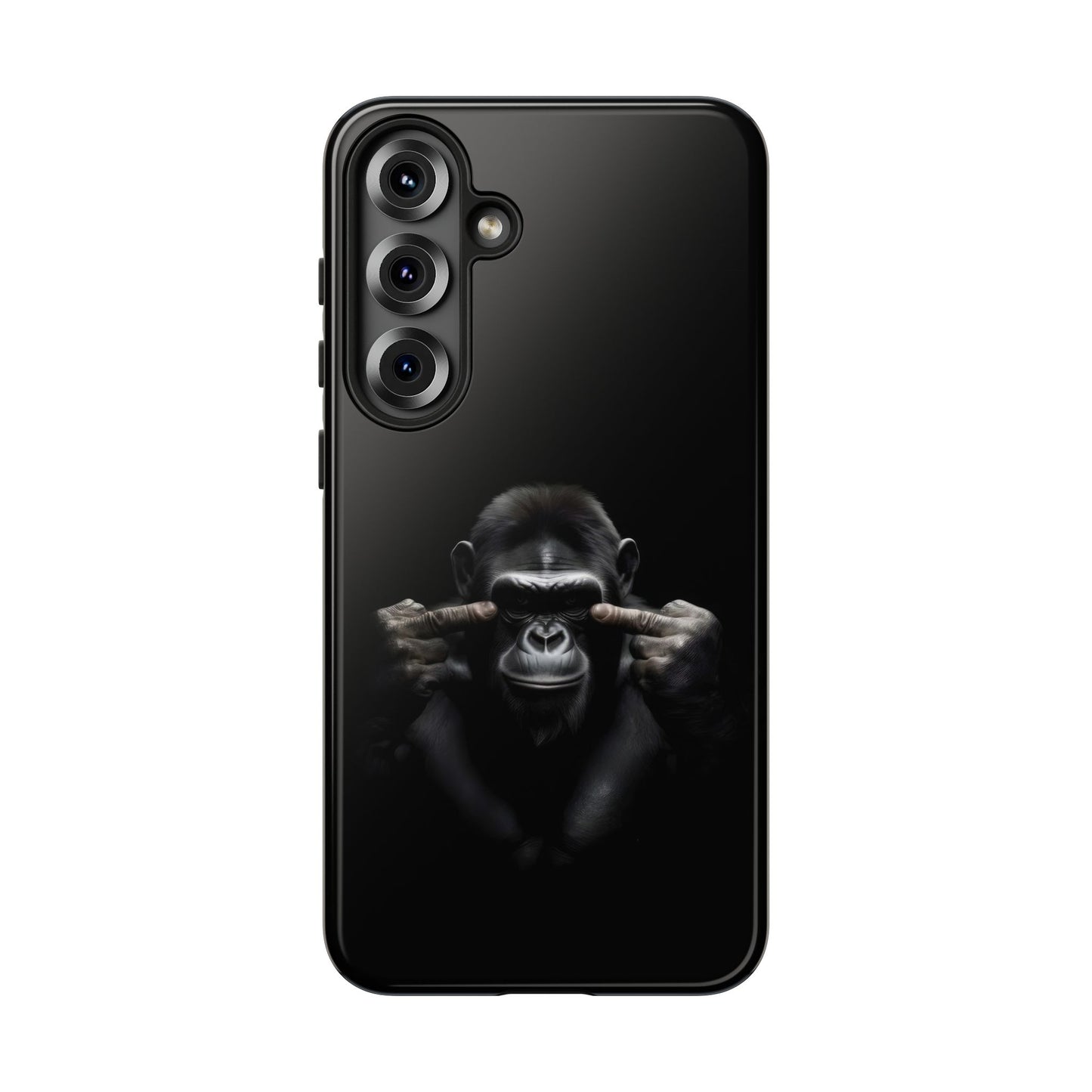 Edgy Gorilla Samsung  Phone Case - Funny Gift for Animal Lovers