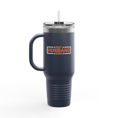 Best Husband Ever Insulated Travel Mug, 40oz - Perfect Gift for Him