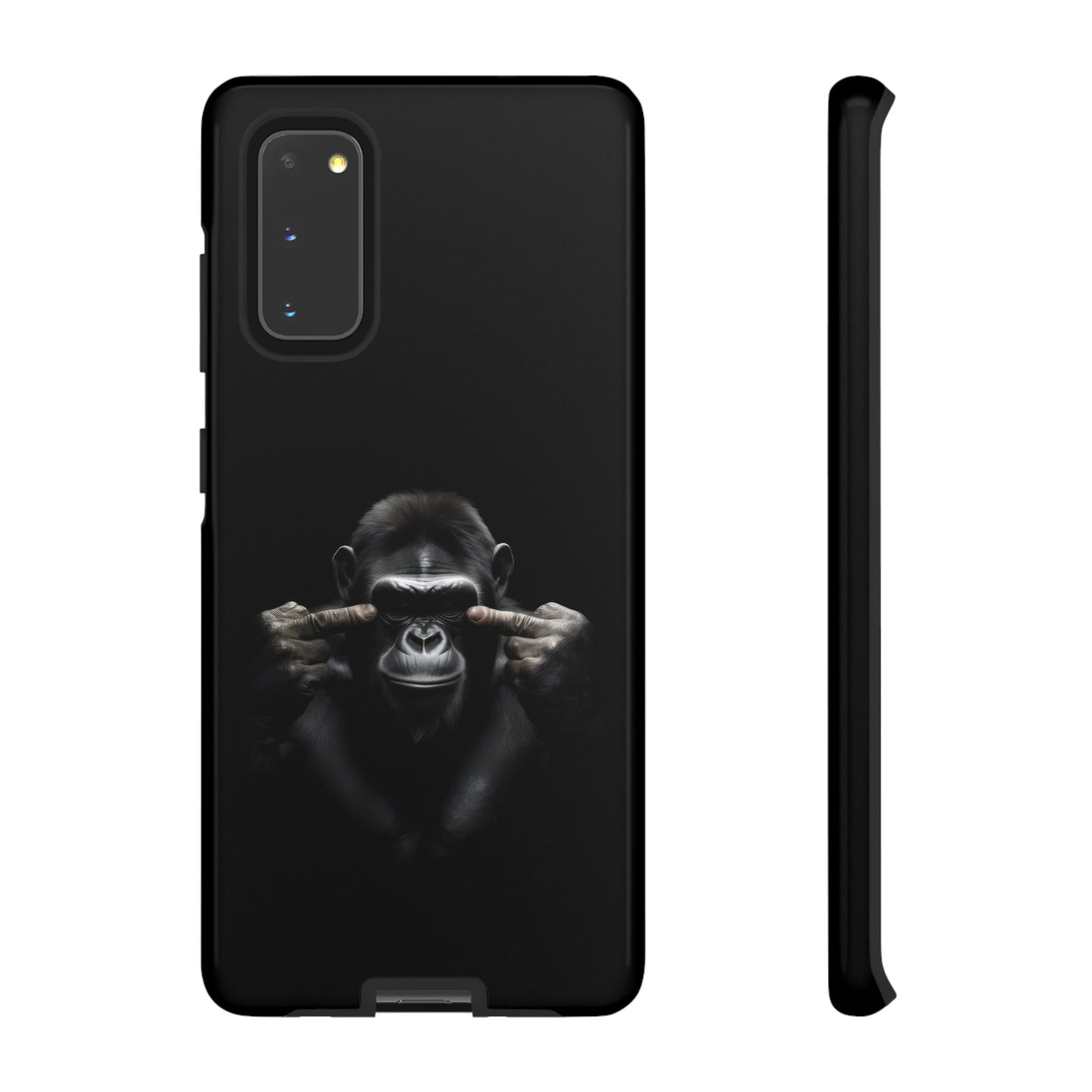 Edgy Gorilla Samsung  Phone Case - Funny Gift for Animal Lovers