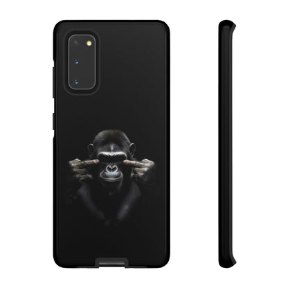 Edgy Gorilla Samsung  Phone Case - Funny Gift for Animal Lovers