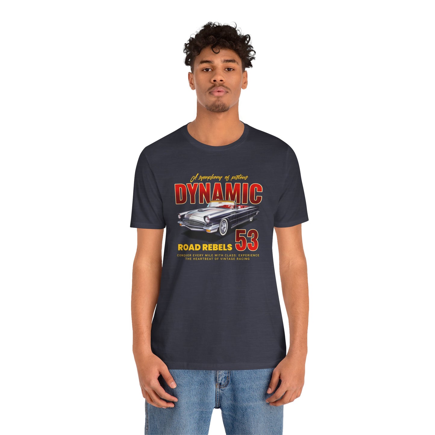 A Symphony Of Pistons Dynamic Unisex Jersey Short Sleeve Tee