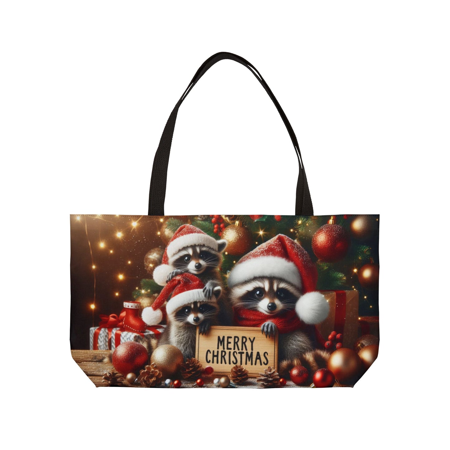 Festive Fur Family Joy Tote Bag