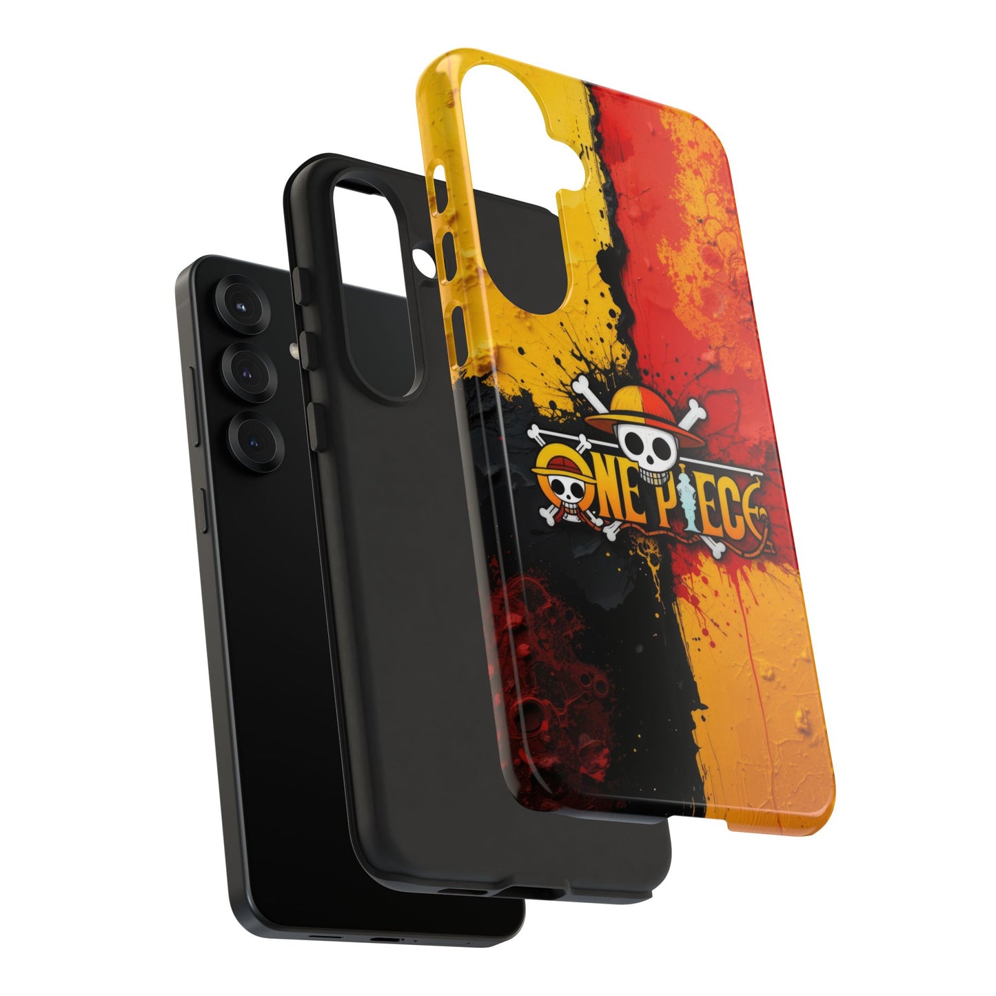 One Piece Samsung Tough Phone Case, Anime Vibrant Design