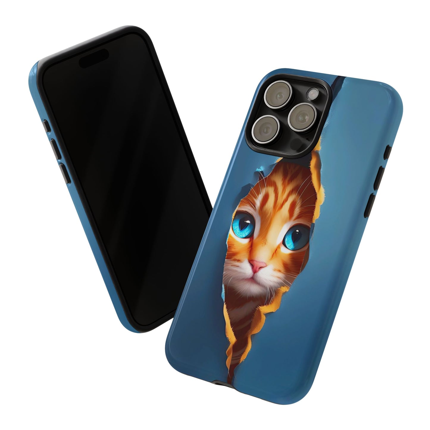 Curious Kitten Tough  Case for iPhone