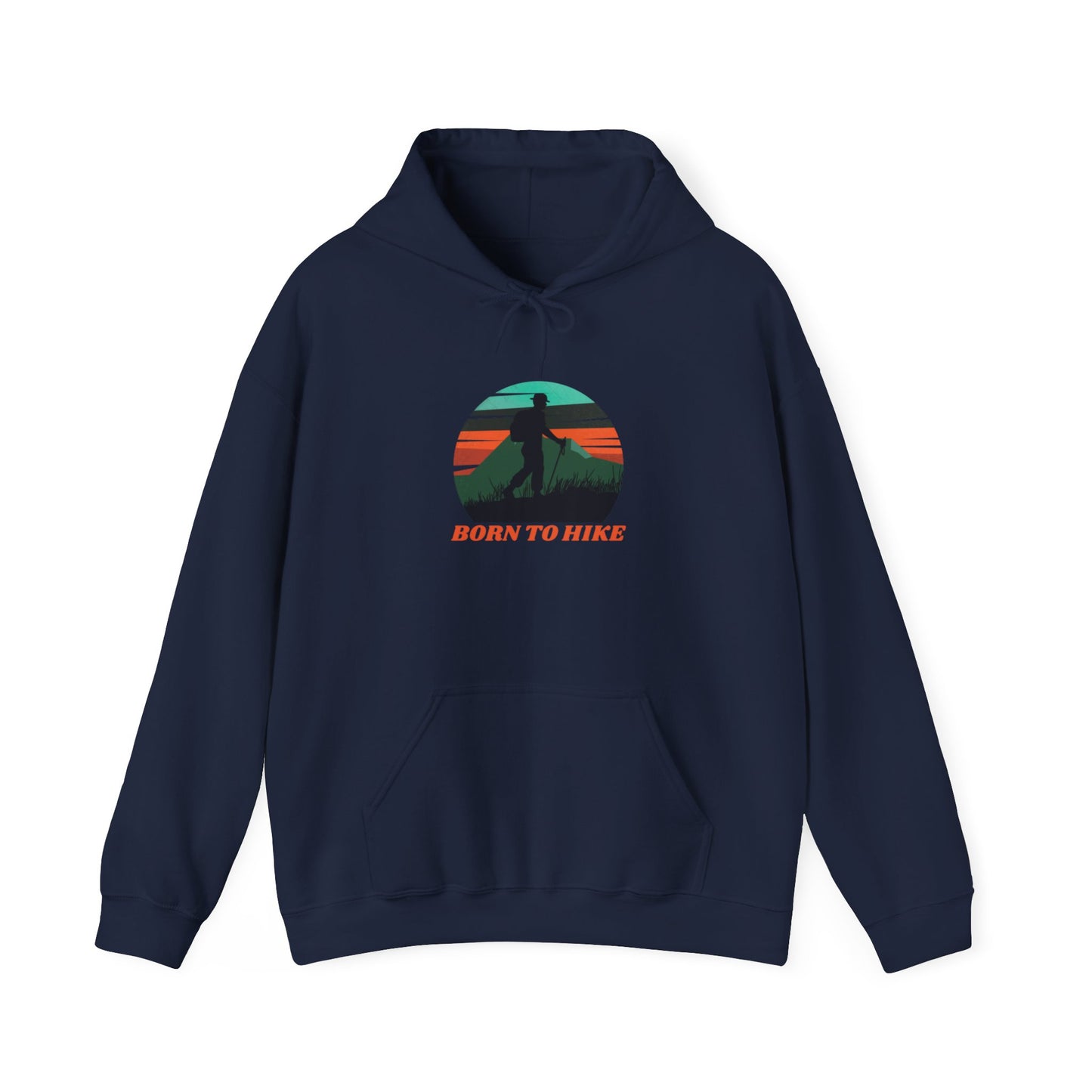 Born To Hike Unisex Heavy Blend™ Hooded Sweatshirt