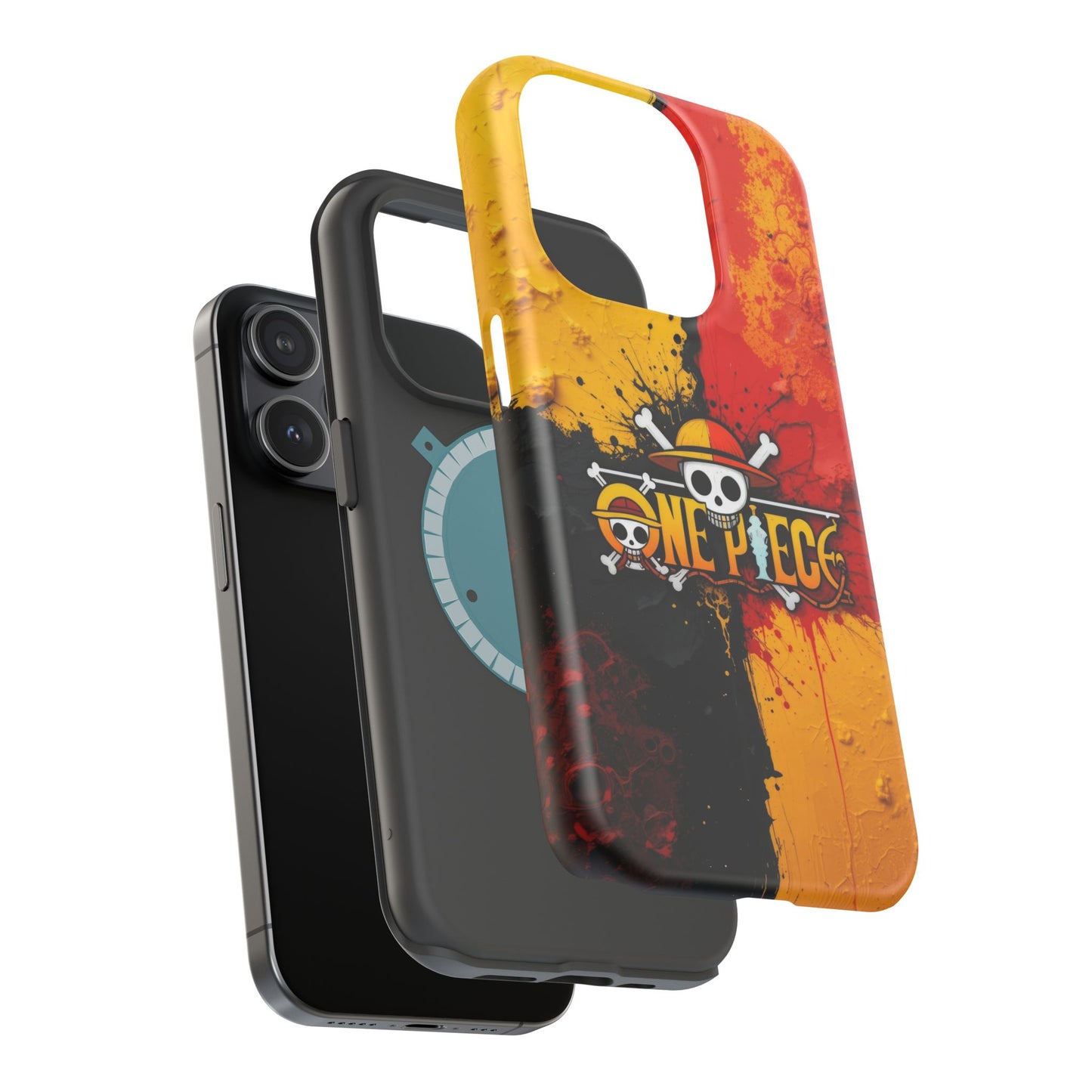 One Piece Vibrant Magnetic iPhone Cases, Anime Accessories