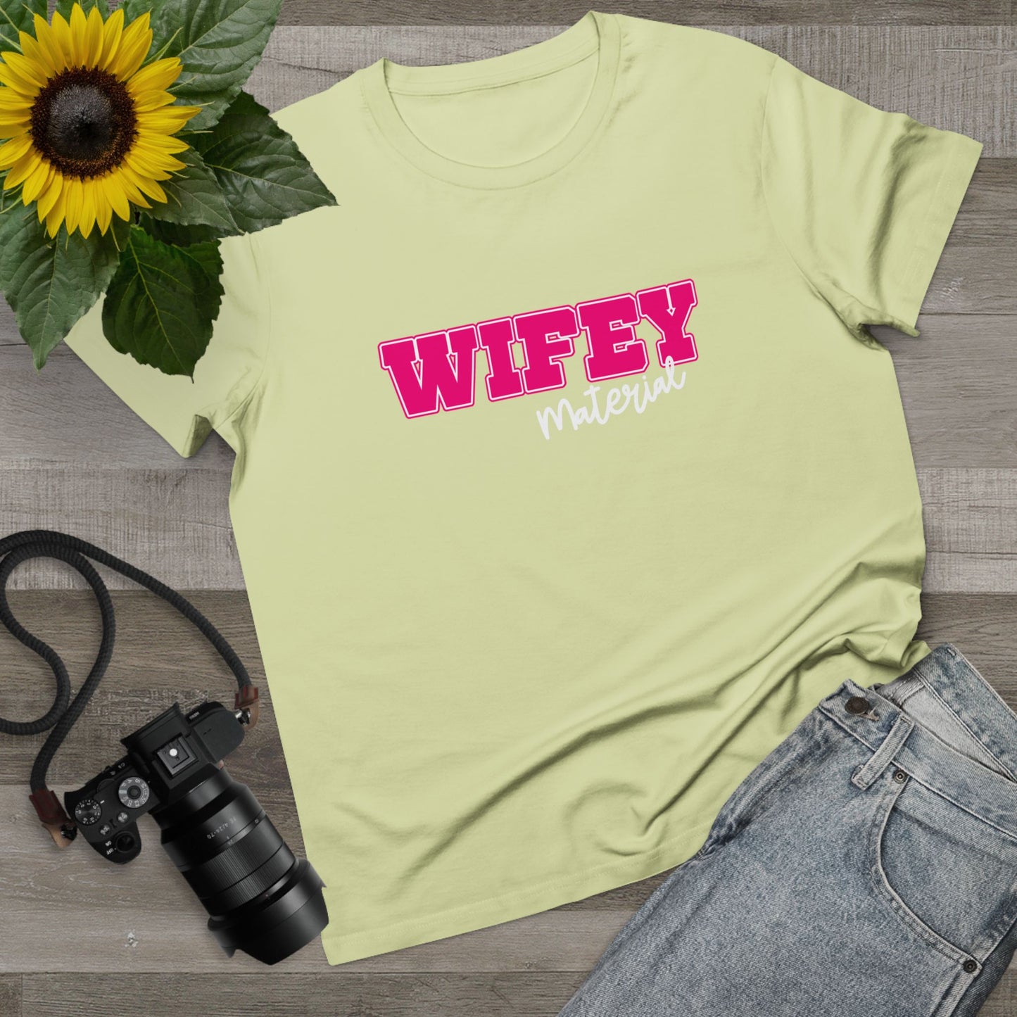 Wifey Material Women’s Maple Tee