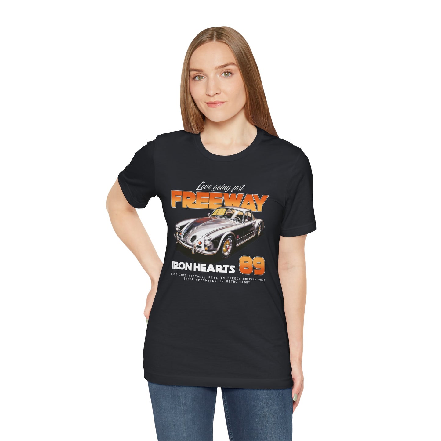 Love Going Fast Freeway Unisex Jersey Short Sleeve Tee