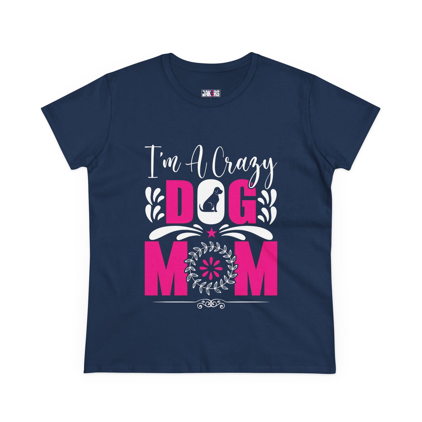 Dog Mom Women's Midweight Cotton Tee