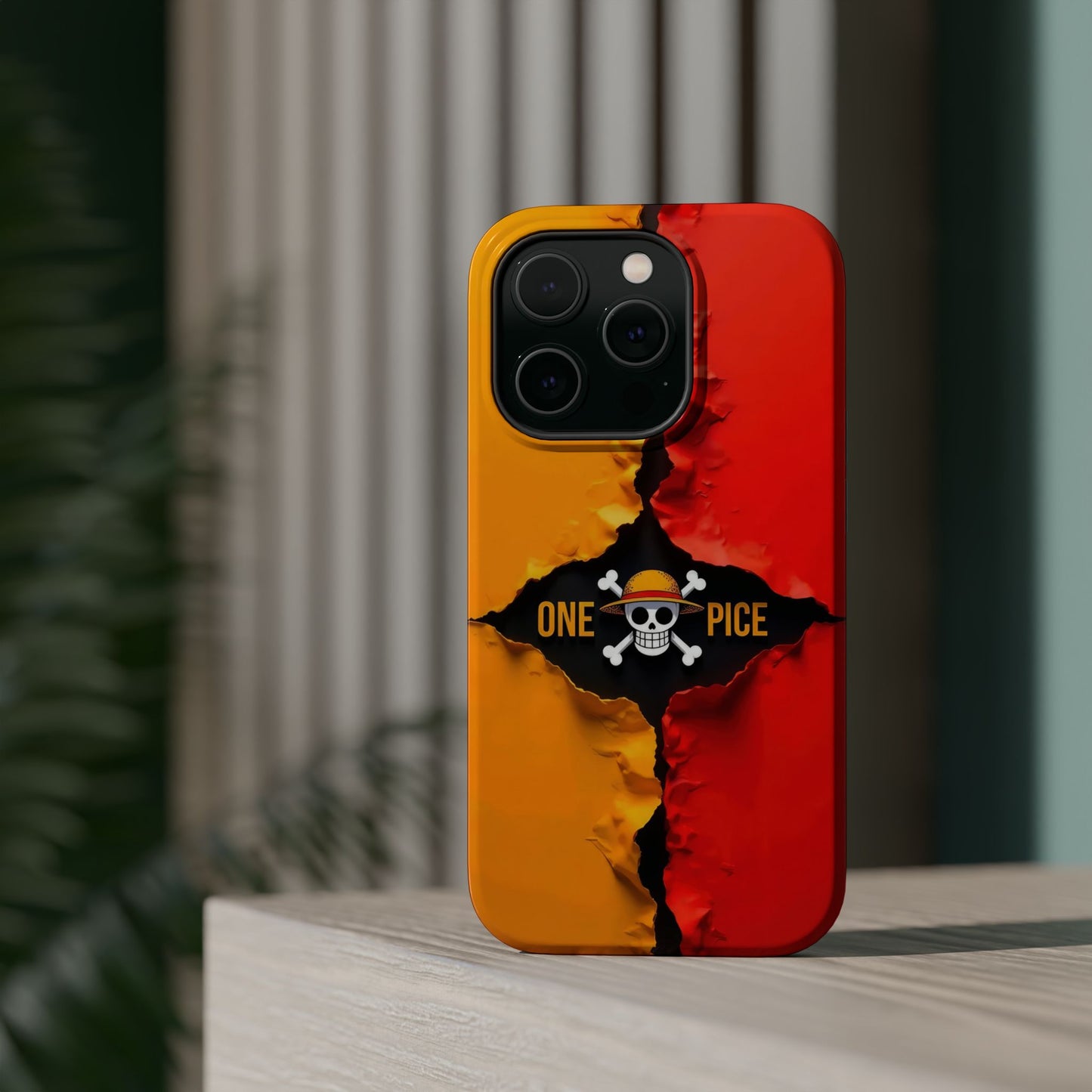 Bold One Piece Magnetic Tough Cases, Anime Phone Cover