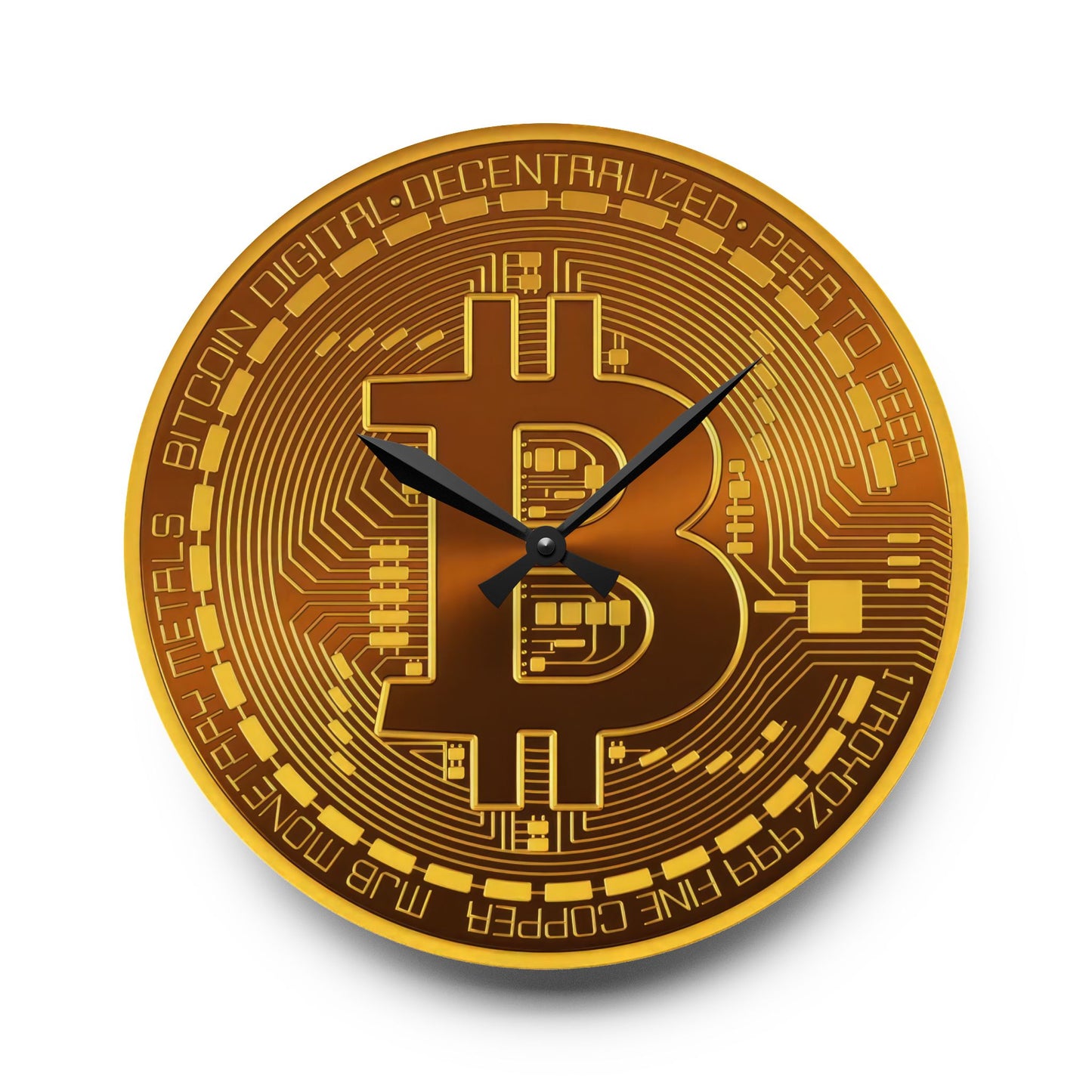 Bitcoin Wall Clock
