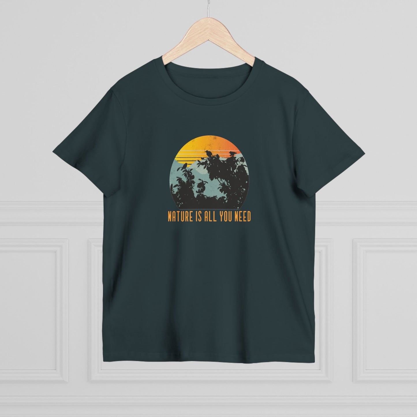 Nature Is All You Need Women’s Maple Tee