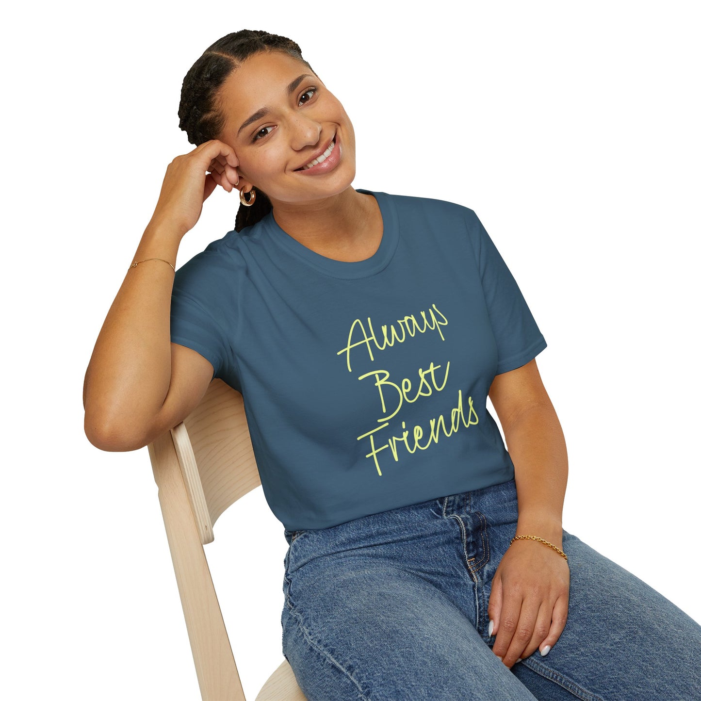 Always Best Friends Unisex Softstyle T-Shirt