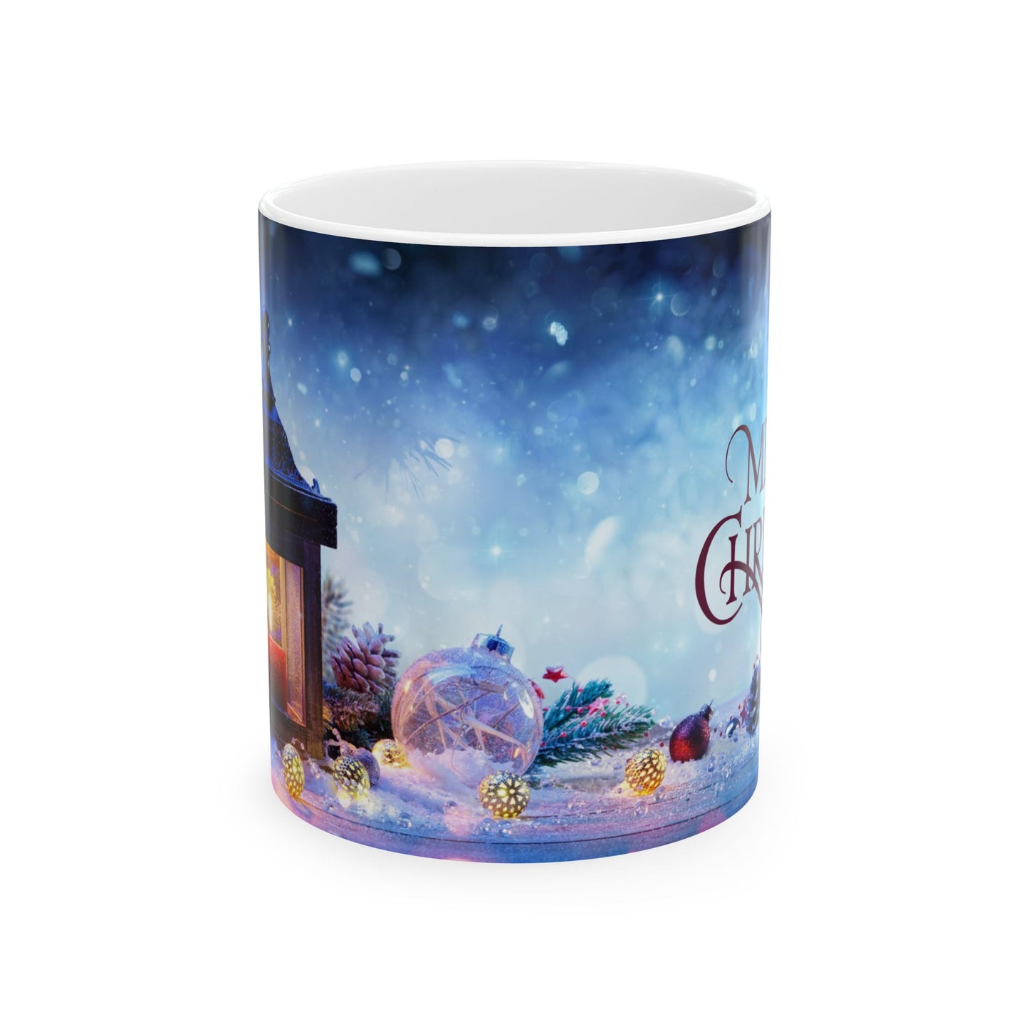 Silent Night Ceramic Mug, (11oz, 15oz)